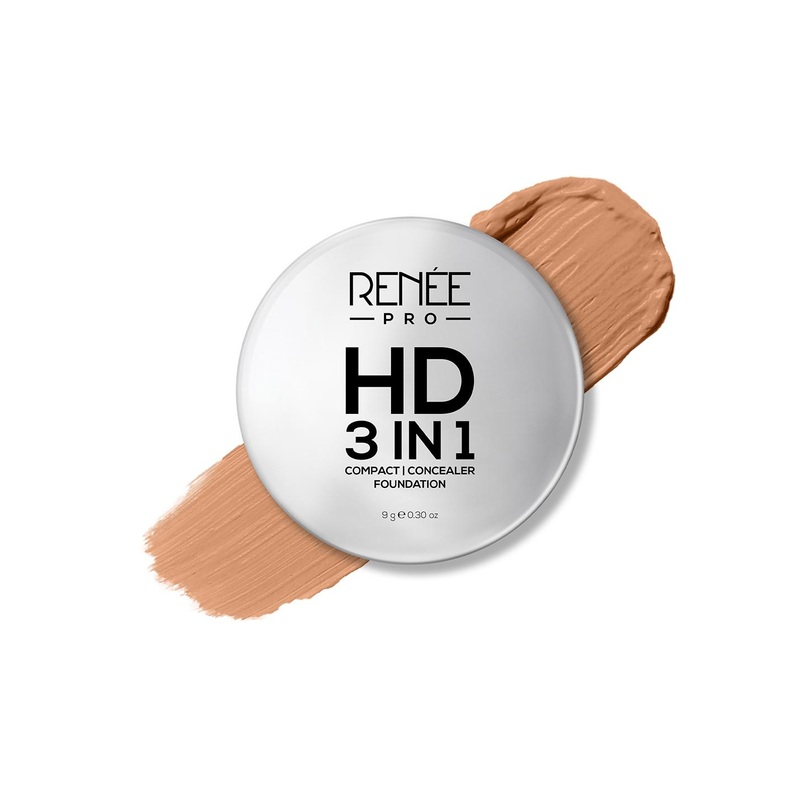 Renee Pro HD 3-IN-1 Compact With Vitamin E-9g-Miel