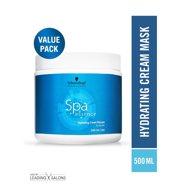 Schwarzkopf PROFESSIONAL Spa Essence Hydrating Cream Hair Mask for Dry Hair – 500ml