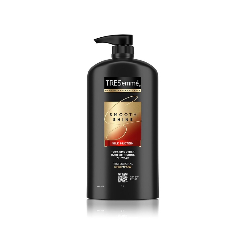 Tresemme Smooth & Shine Shampoo with Vitamin H & Silk Proteins for Silky Smooth Hair- 1 L