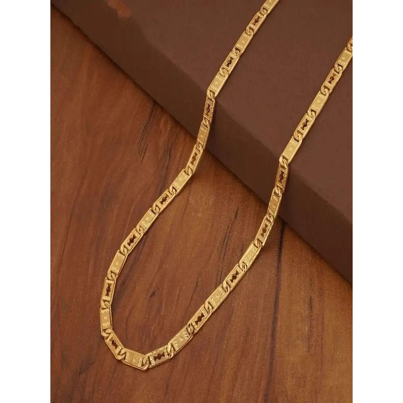TULIPMASH Unisex Gold-Plated Chain