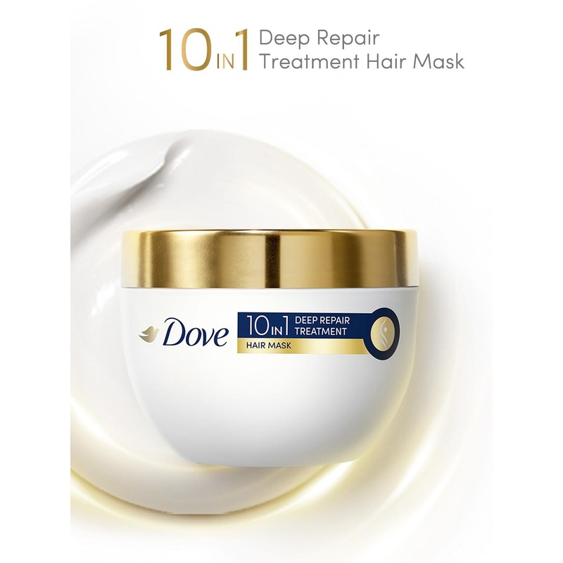 Dove 10-in-1 Deep Repair Treatment Hair Mask for Damaged Hair – 300ml