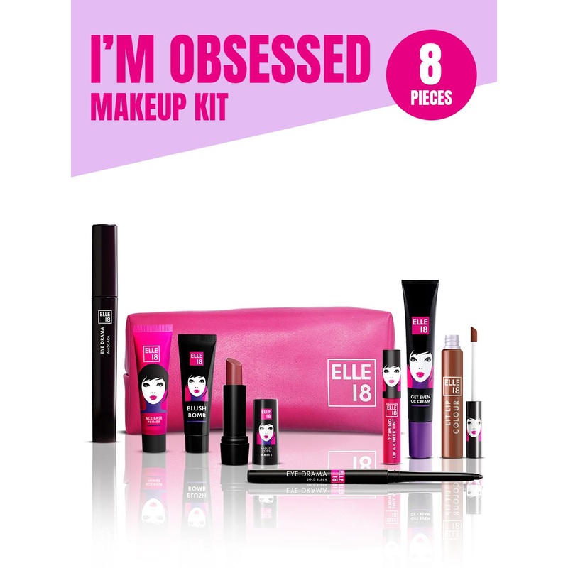 ELLE 18 I’m Obsessed Makeup Kit  With Pouch