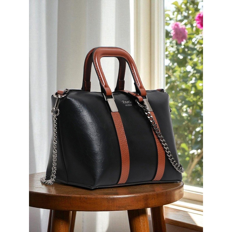 Exotic Women Solid Structured Satchel Bag