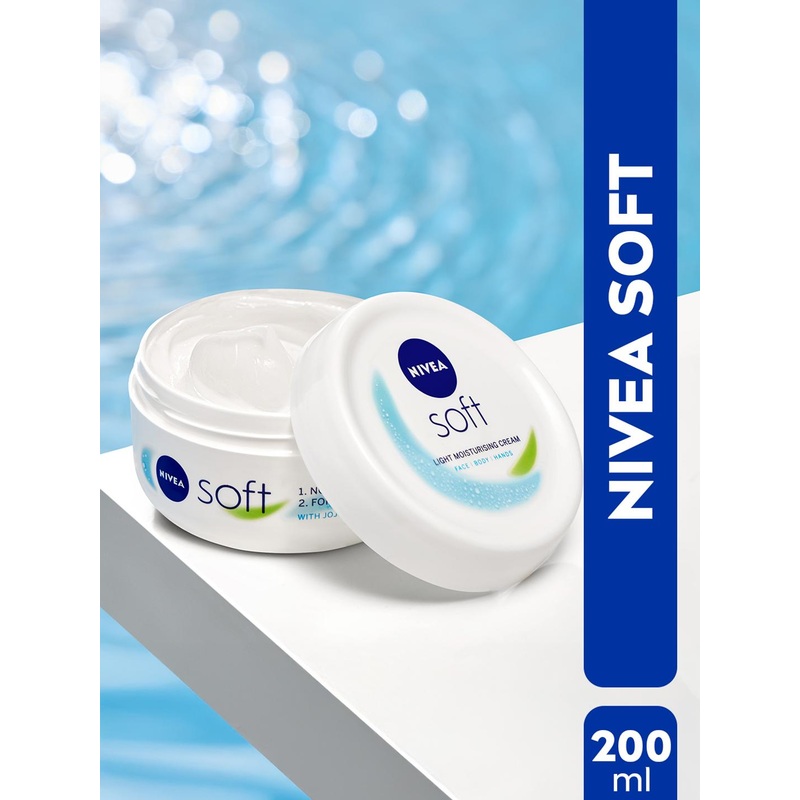 Nivea Soft Cream Light Moisturizer 200 ml