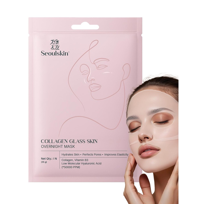 SEOULSKIN Collagen Glass Skin Overnight Mask For Hydration – 35 g
