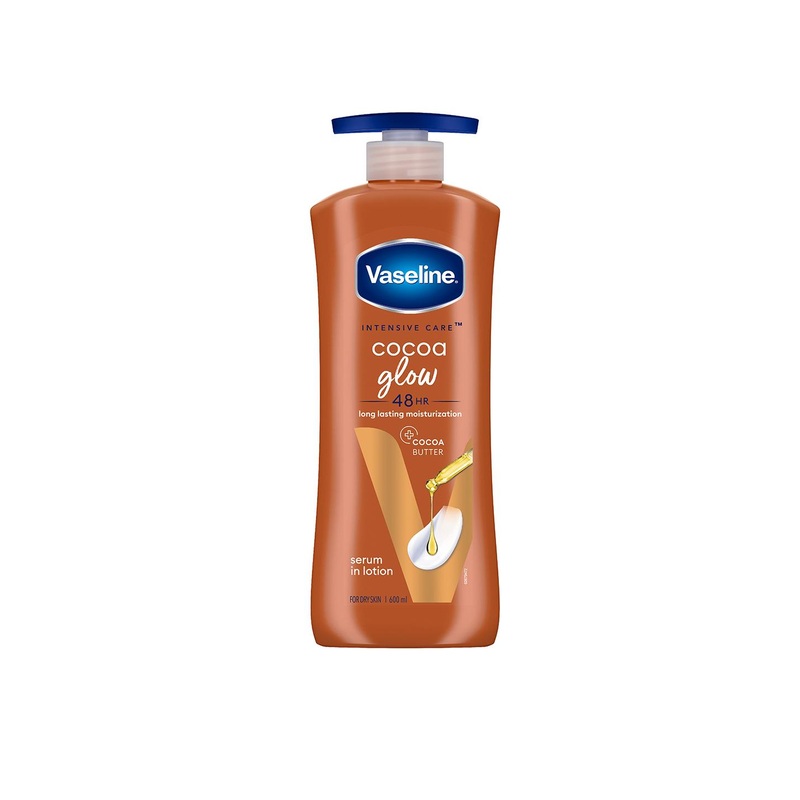 Vaseline Cocoa Glow Serum In Lotion with 100% Pure Cocoa & Shea Butter – 600 ml