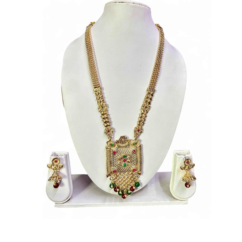 ANTIQUE JEWELLERY Gold-Plated Necklace Set