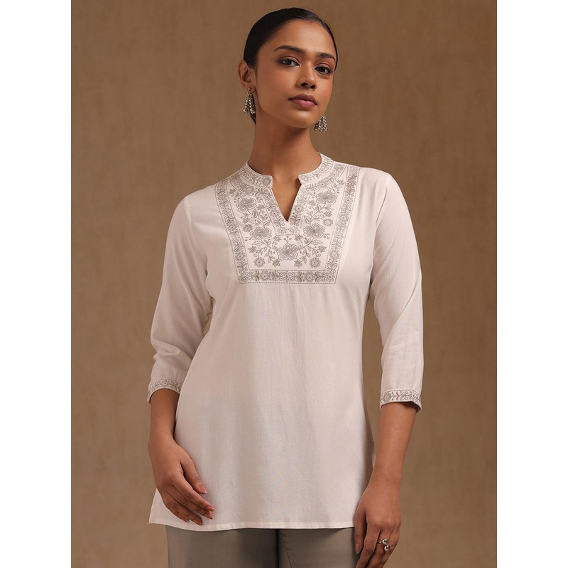 Soch Mandarin Collar Embroidered Tunic