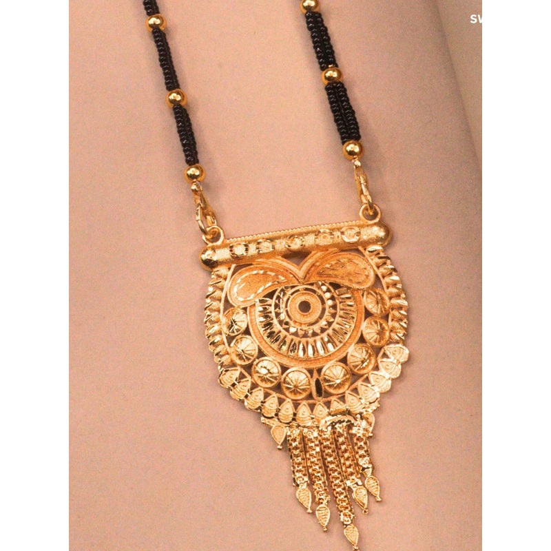 Jewelry Miguel Gold-Plated Artificial Beads Mangalsutra