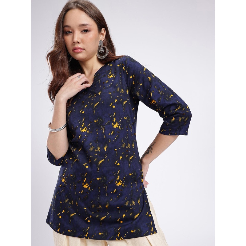 Anouk Rustic Printed Pure Cotton Kurti