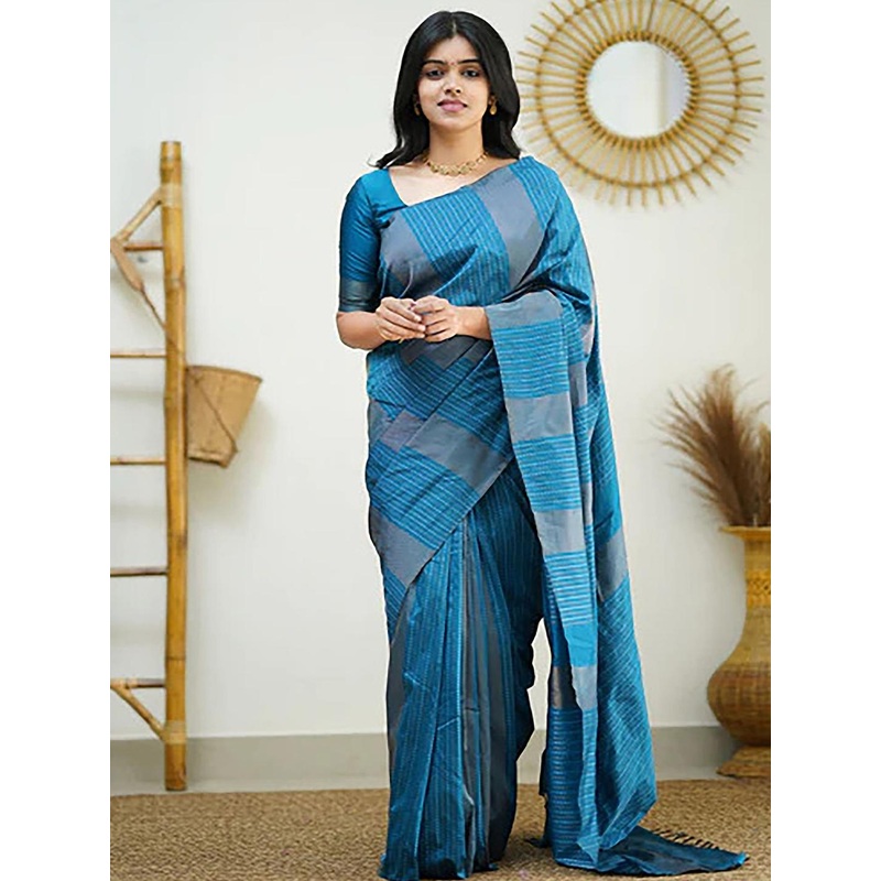 Anouk Woven Design Silk Blend Banarasi Saree