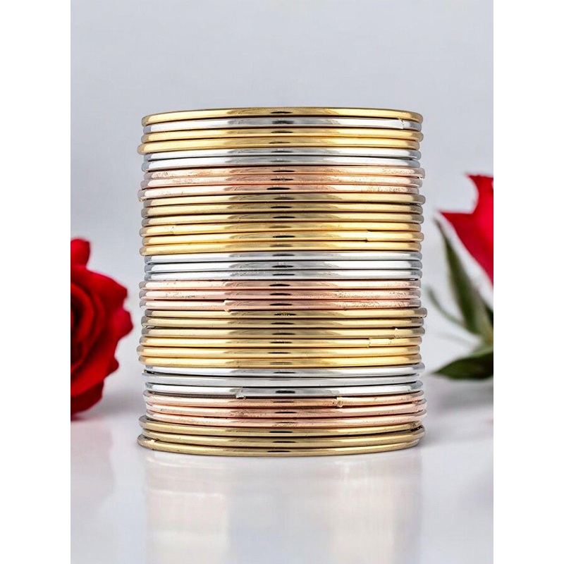 Anouk Set Of 36 RimJhim Plain Bangles