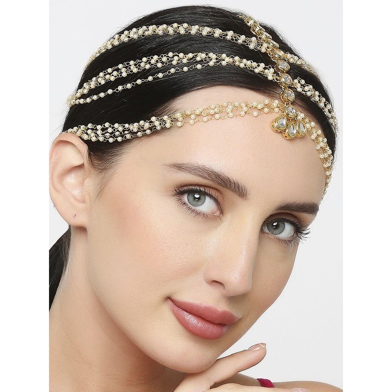 fabula Kundan Studded Studded Sheeshphool