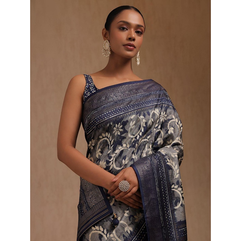 Soch Floral Printed Woven Design Saree