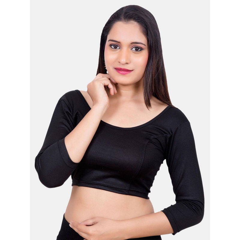 Biyu Women Stretchable Saree Blouse