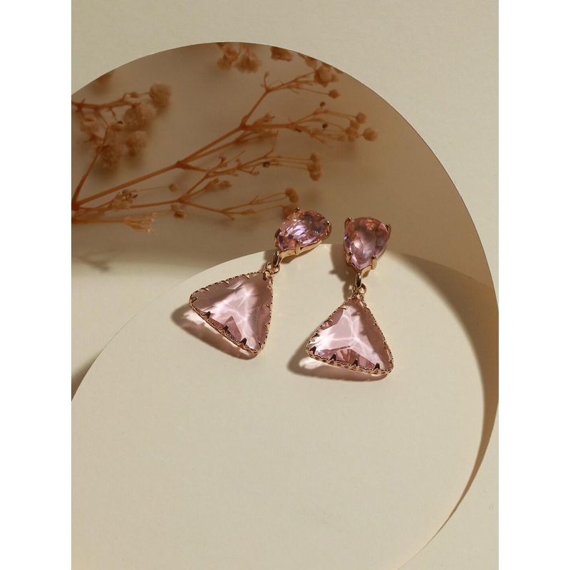 Jazz and Sizzle Gold-Plated Contemporary Drop Earrings