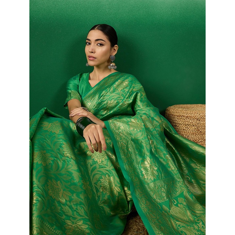 Sangria Woven-Design Saree