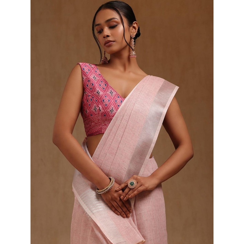 Soch Woven Design Saree With Blouse Piece