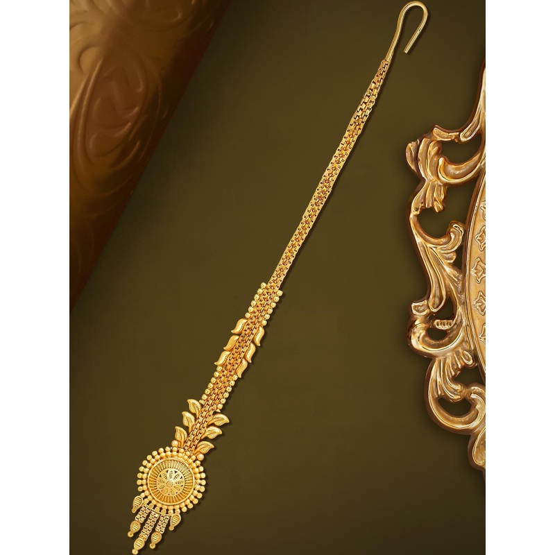 arch fashion Micron Gold Plated Maangtika