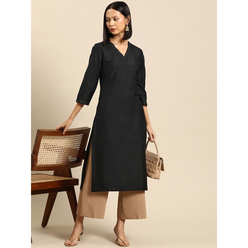 all about you Sequinned Kurta