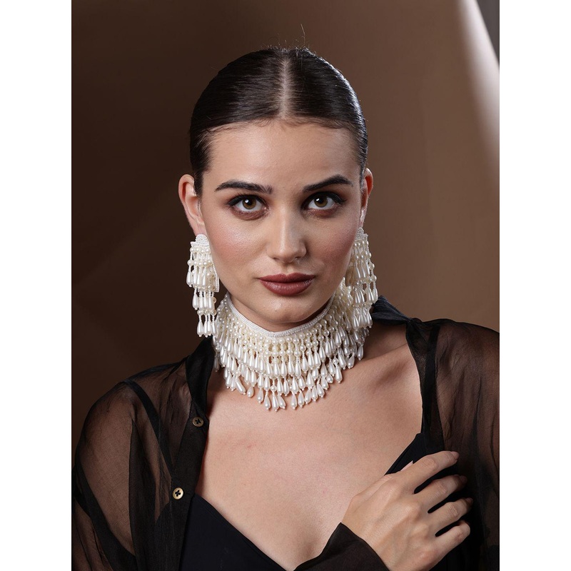 PANASH Artificial Beads Jewellery Set