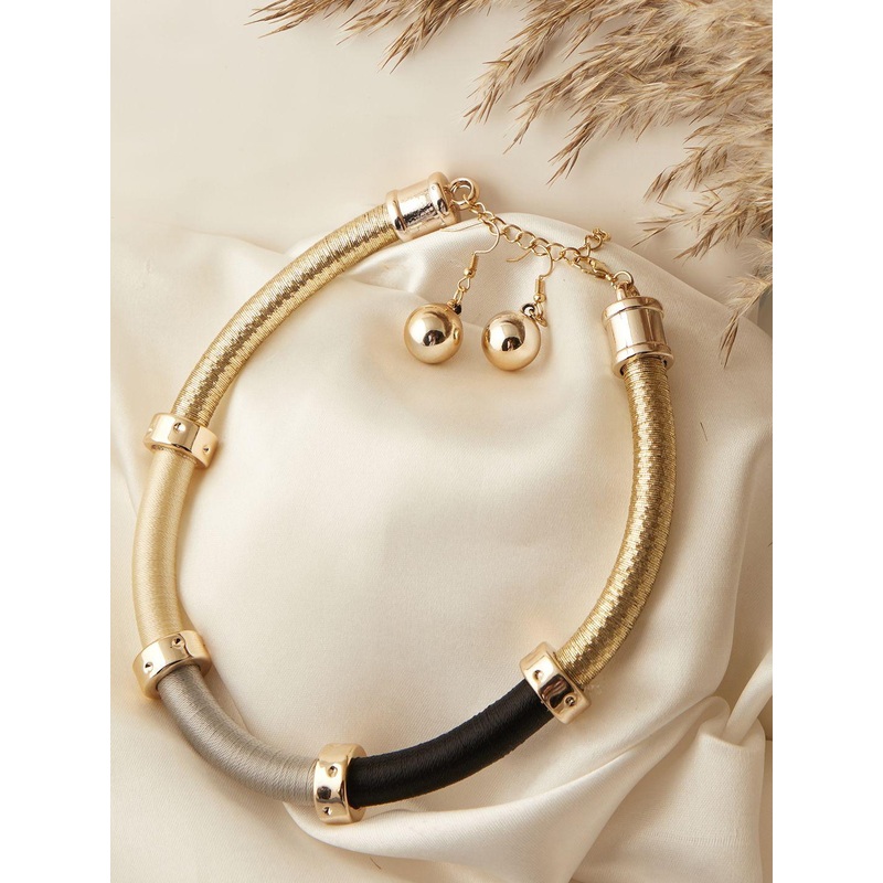 DressBerry Gold-Plated Jewellery Set