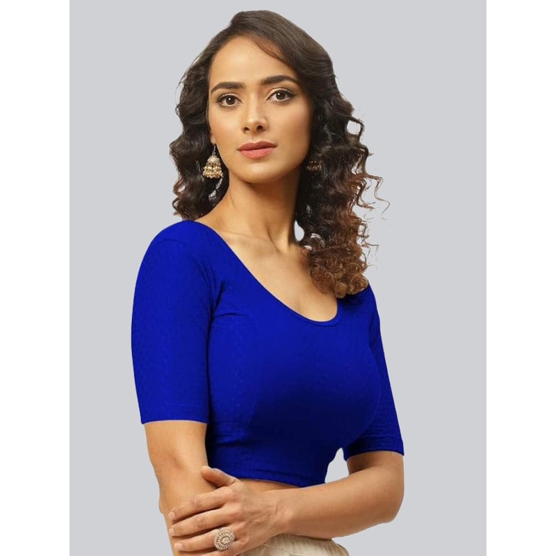 Fressia Fabrics Woven Design Saree Blouse