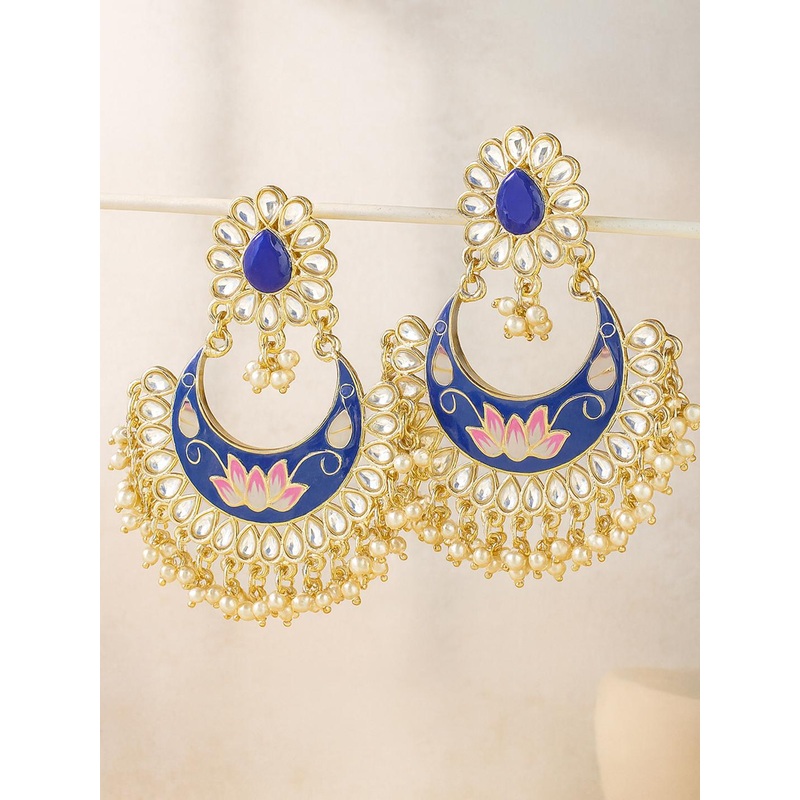 KARATCART Gold Plated Chandbalis