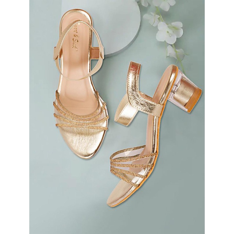 Smart & Sleek Women Embellished Block Heels