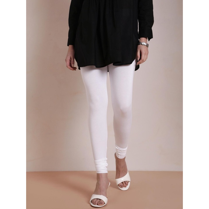 TWIN BIRDS Plus Size Women Super Stretch Churidar Length Leggings