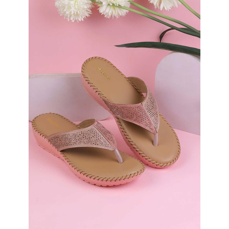 WALKWAY by Metro Women Ethnic T-Strap Flats