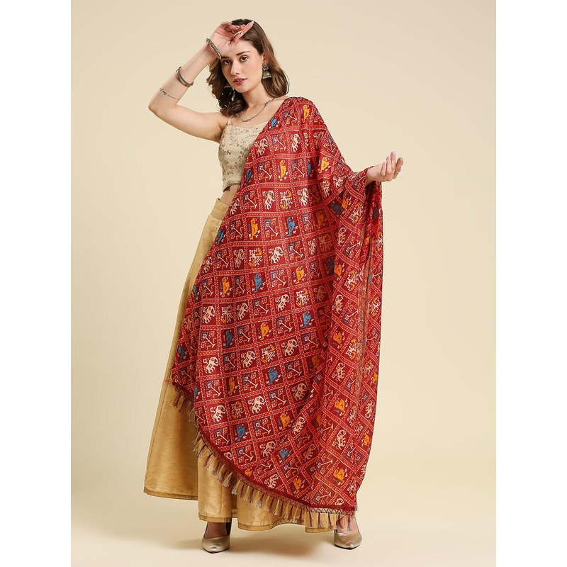 Dupatta Bazaar Ethnic Motifs Printed Dupatta