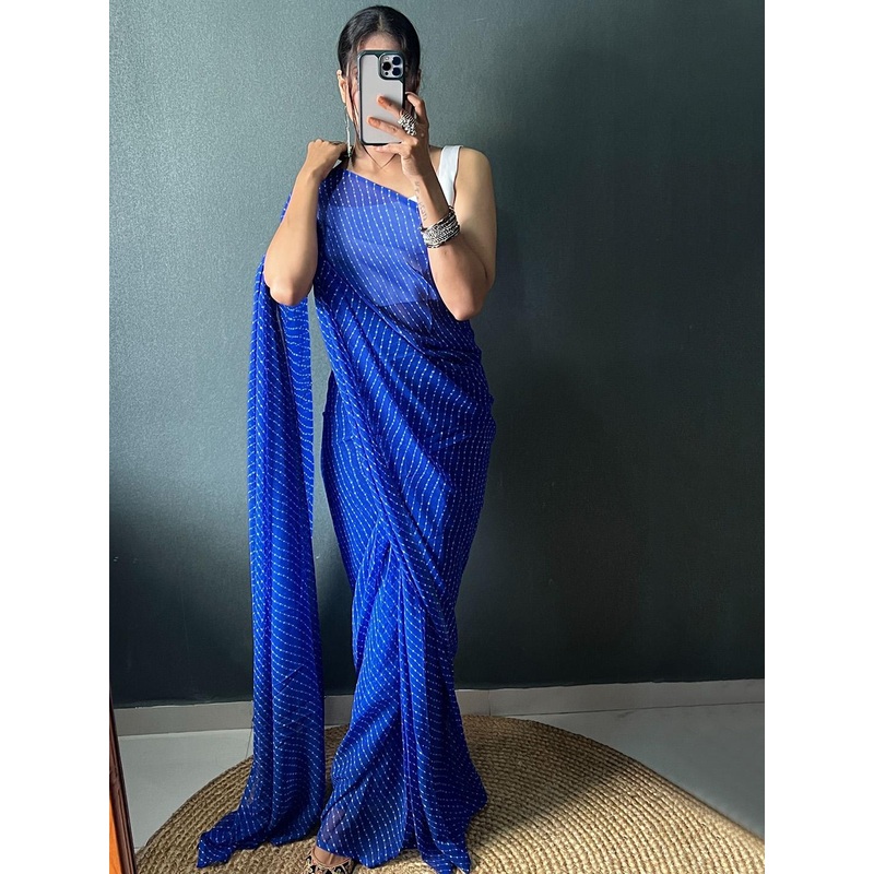 Sidhidata Bandhani Ready to Wear Saree