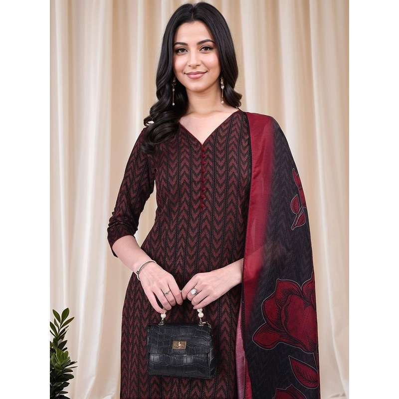 Anouk Women Printed Regular Kurta Set