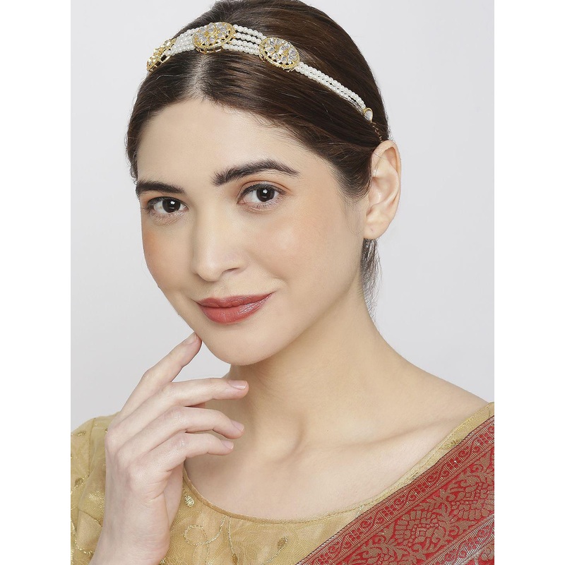 fabula Kundan Studded Head Chains