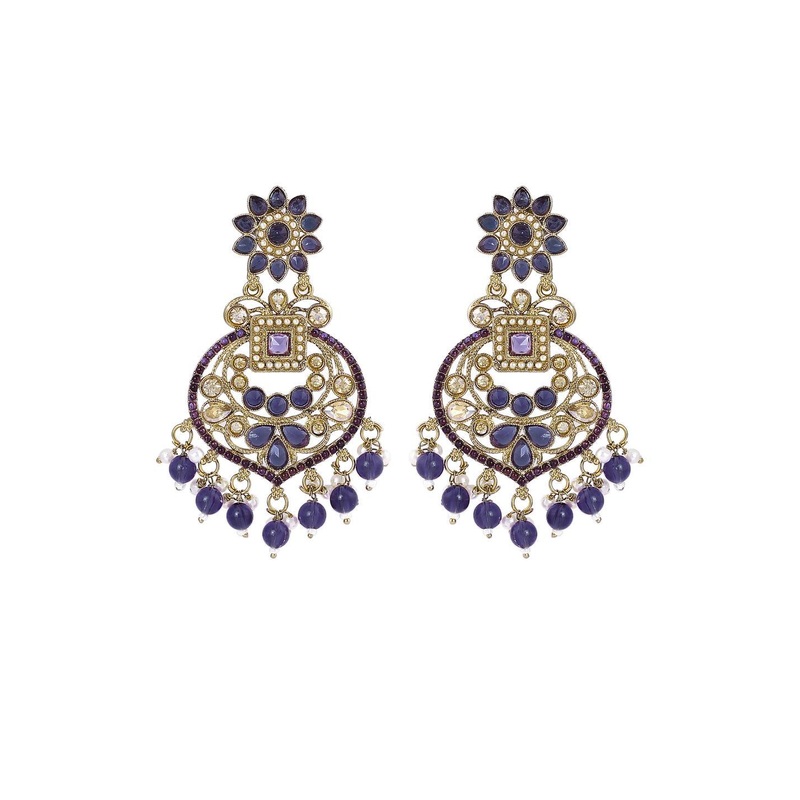zarmar fashion Artificial Stones Alloy Earrings