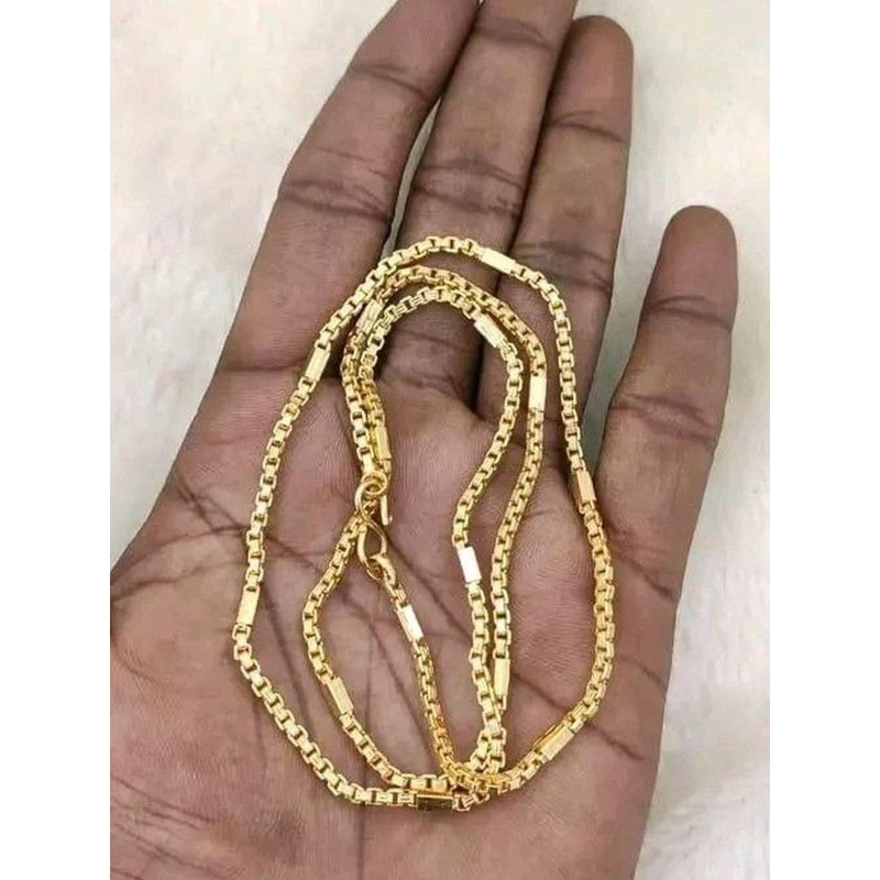 BHUMI09 Gold-Plated Minimal Chain