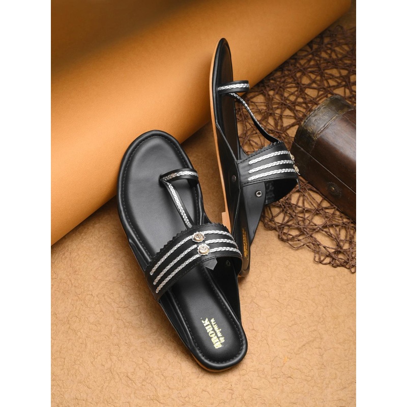 Anouk Embellished Open Toe Flats