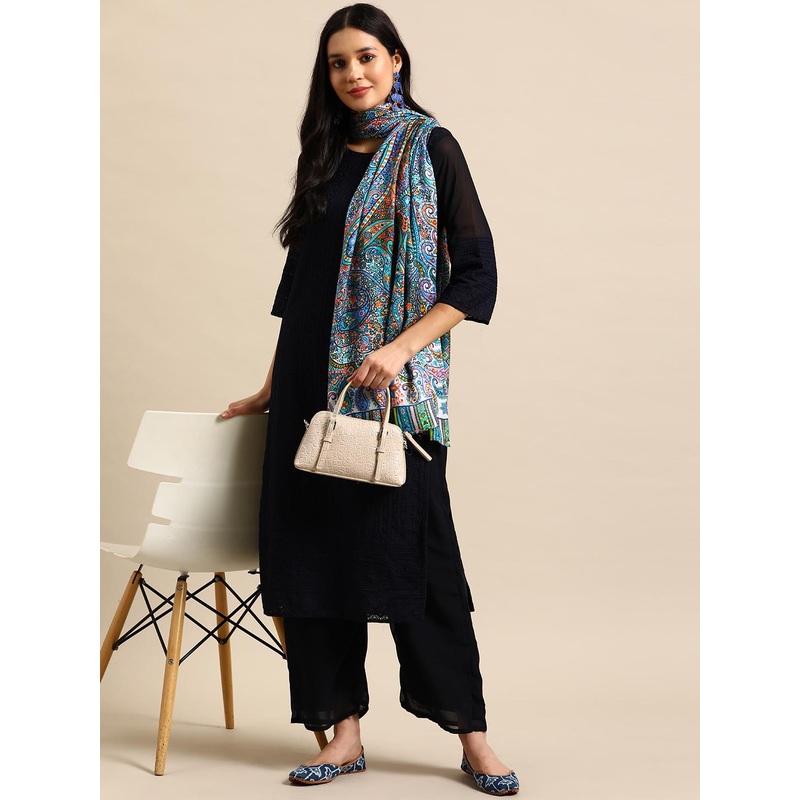 Sangria Women Paisley Printed Stole