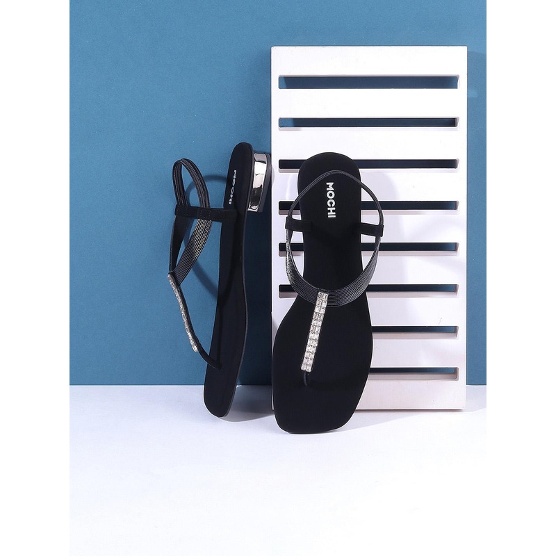 Mochi Embellished Ethnic Block Heel Sandals