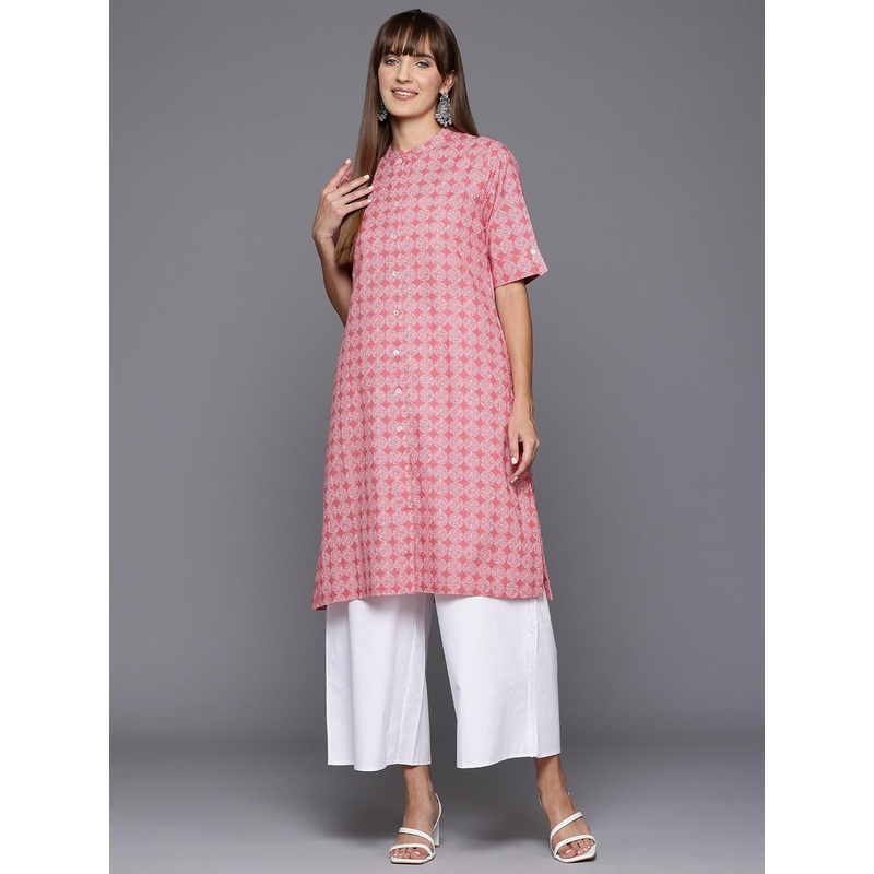 Biba Printed Pure Cotton Kurta