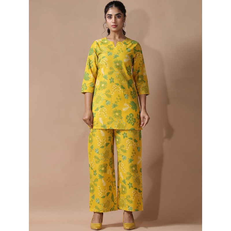 Anouk Rustic Women Floral Printed Regular Pure Cotton Co-Ords