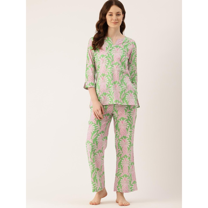 ETC Floral Printed Night Suit