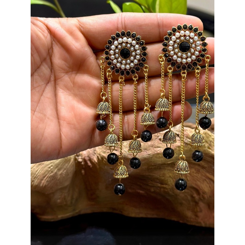 ANTICO Gold Plated Drop Earrings