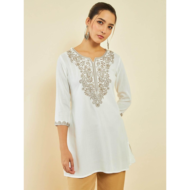 Soch Ethnic Motifs Embroidered Tunic