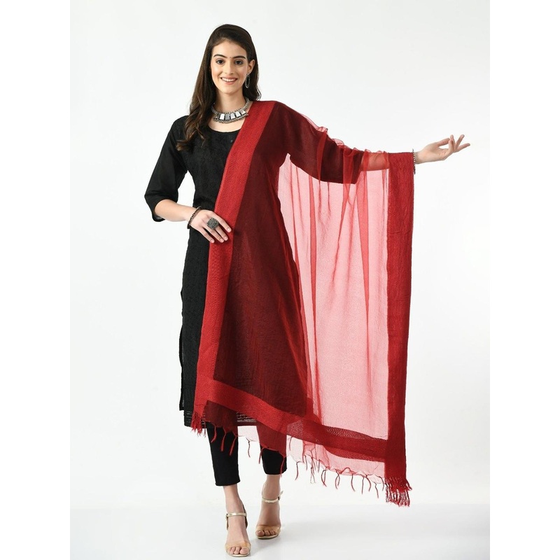 A R SILK DUPATTA HUB Organza Dupatta