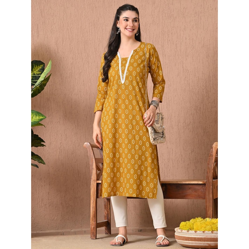 Anouk Rustic Women Ethnic Motifs Printed Kurta