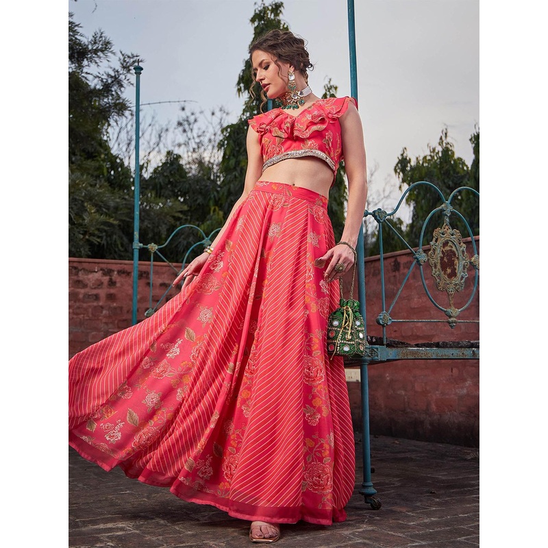 Shae by SASSAFRAS Printed Ready to Wear Lehenga & Choli