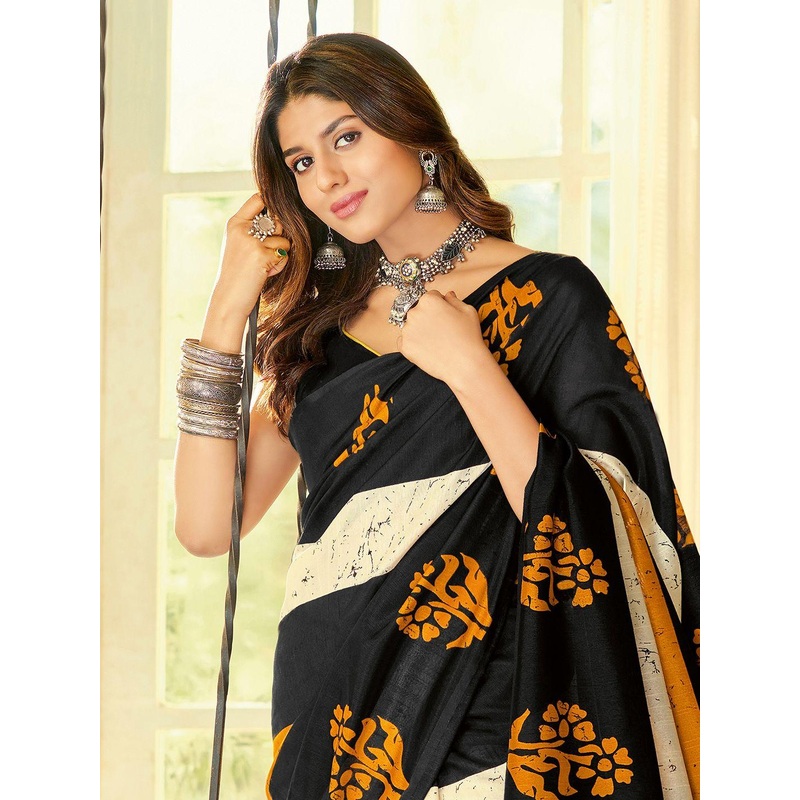 Anouk Rustic Bagh Dabu Saree