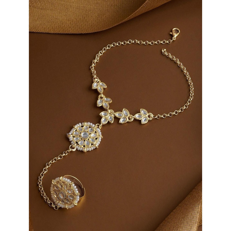 JOKER & WITCH Gold-Plated Ring Hathphool